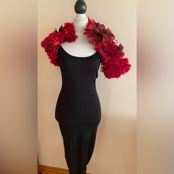 NWT GUCCI Runway  BOLERO/cape,jacket Collectible size S/6 US=42 ITALY $7000 - Picture 4 of 16